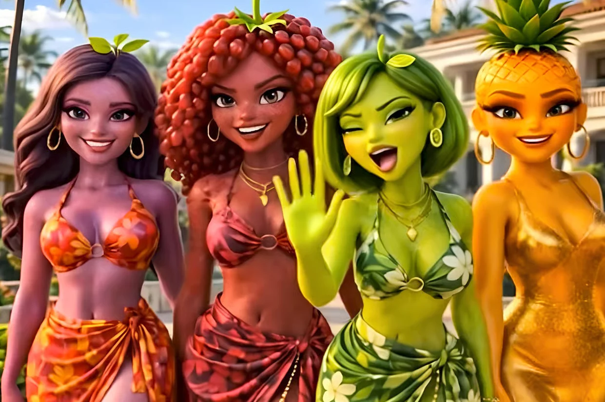 Fruit Love Island : la télé-réalité IA qui a conquis TikTok