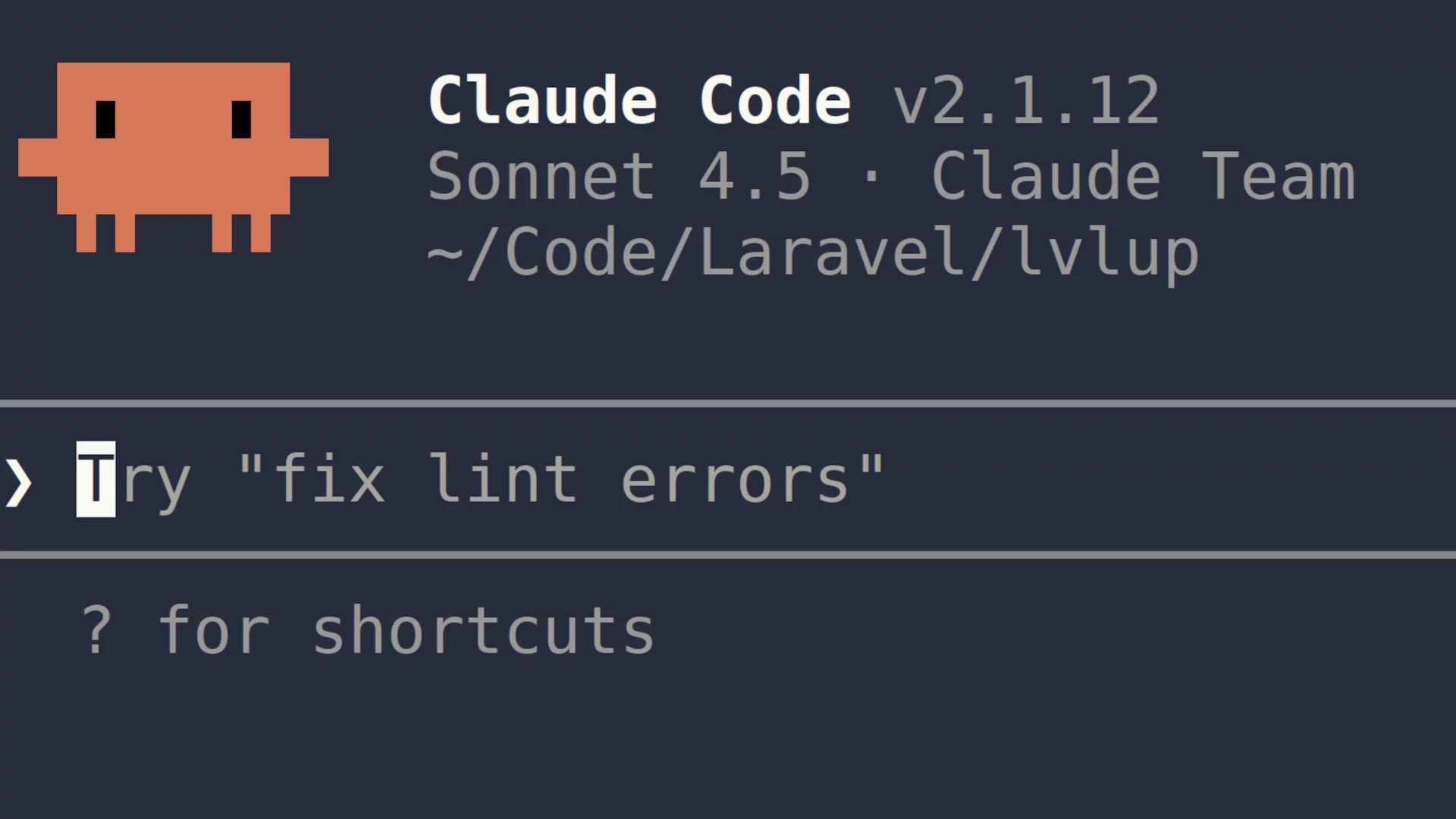 Capture d'écran : Claude Code